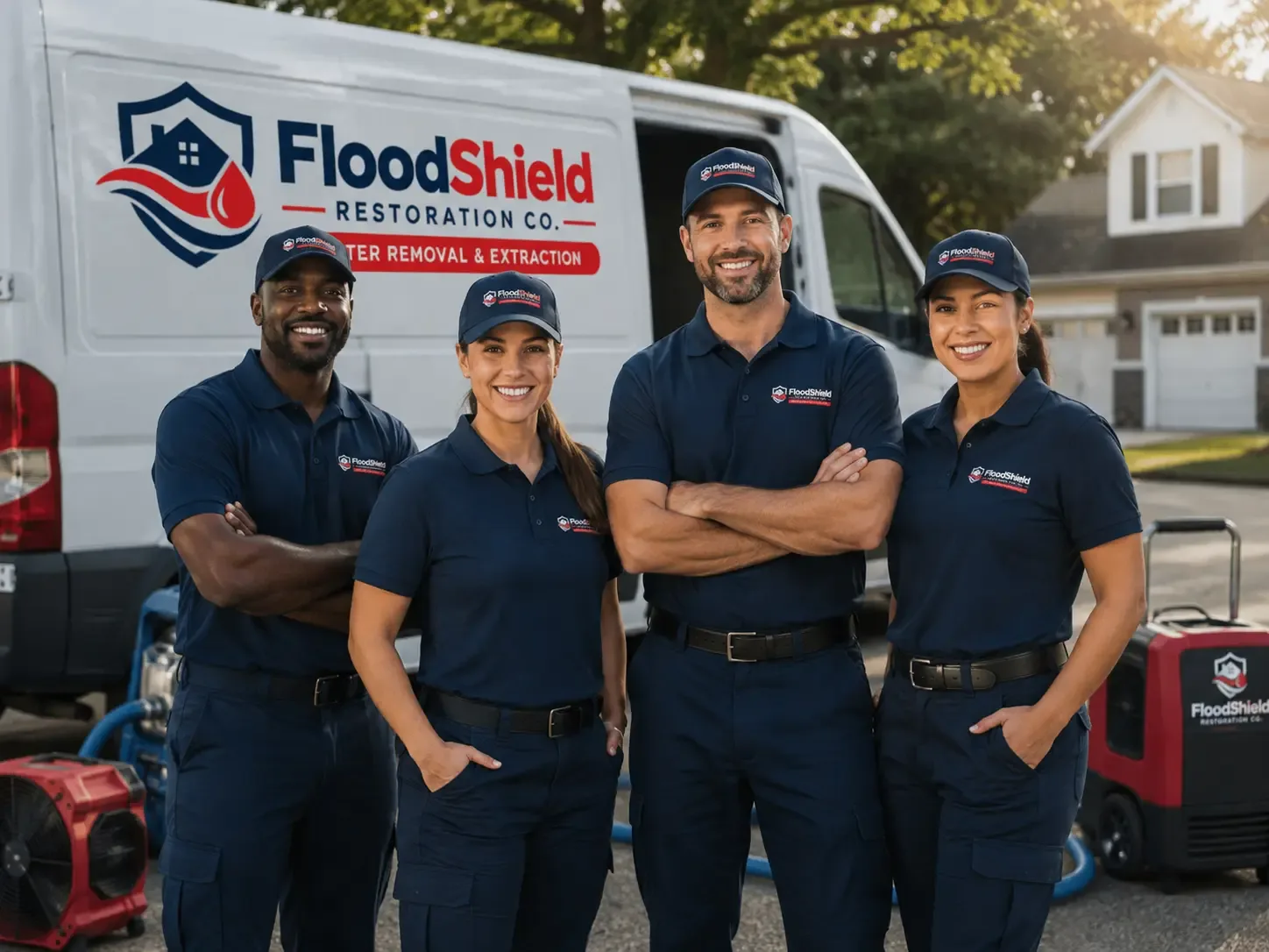 Flood Damage Restoration company in Randlett, UT